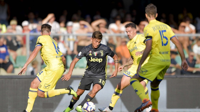Juventus Menang Dramatis Atas Chievo, Ronaldo Masih Tumpul