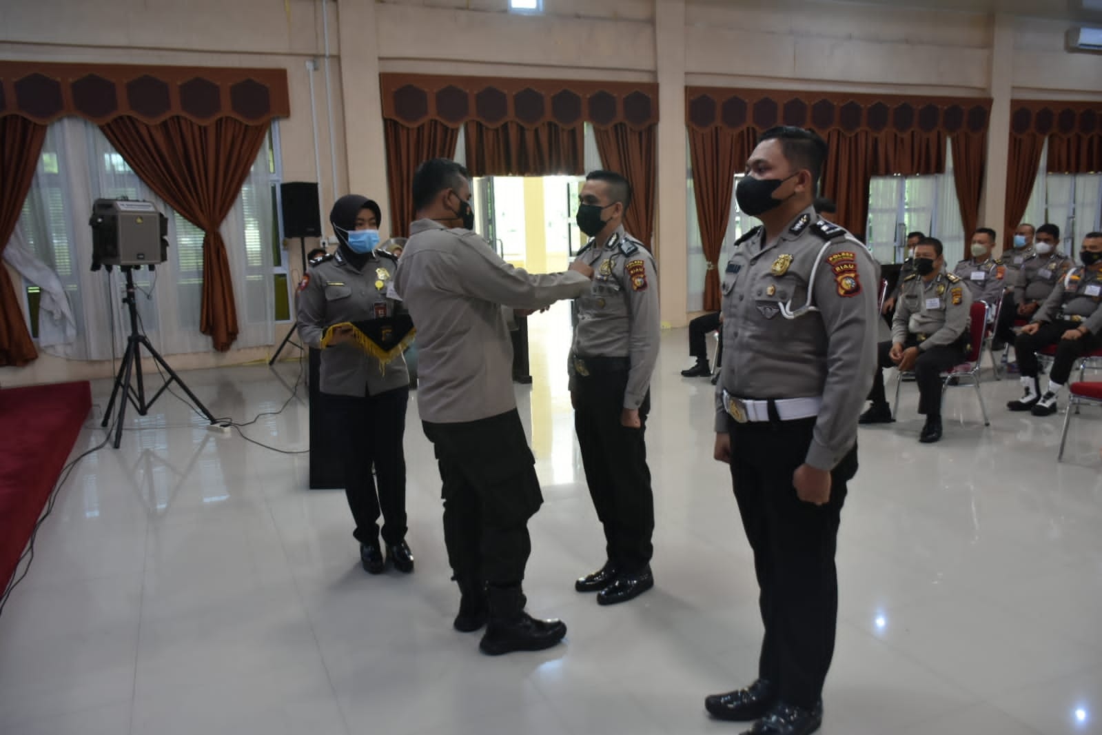 Wakapolres Kuansing Buka Latihan Pra Operasi Keselamatan Lancang Kuning 2022 