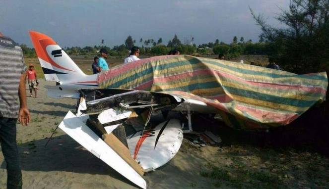 Pesawat Gubernur Aceh Mendarat Darurat Sempat Tabrak Pohon