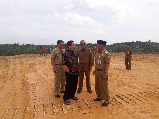 Deputi PKT BPPT Tinjau Persiapan Kedatangan Presiden Jokowi di Tehnopark Pelalawan