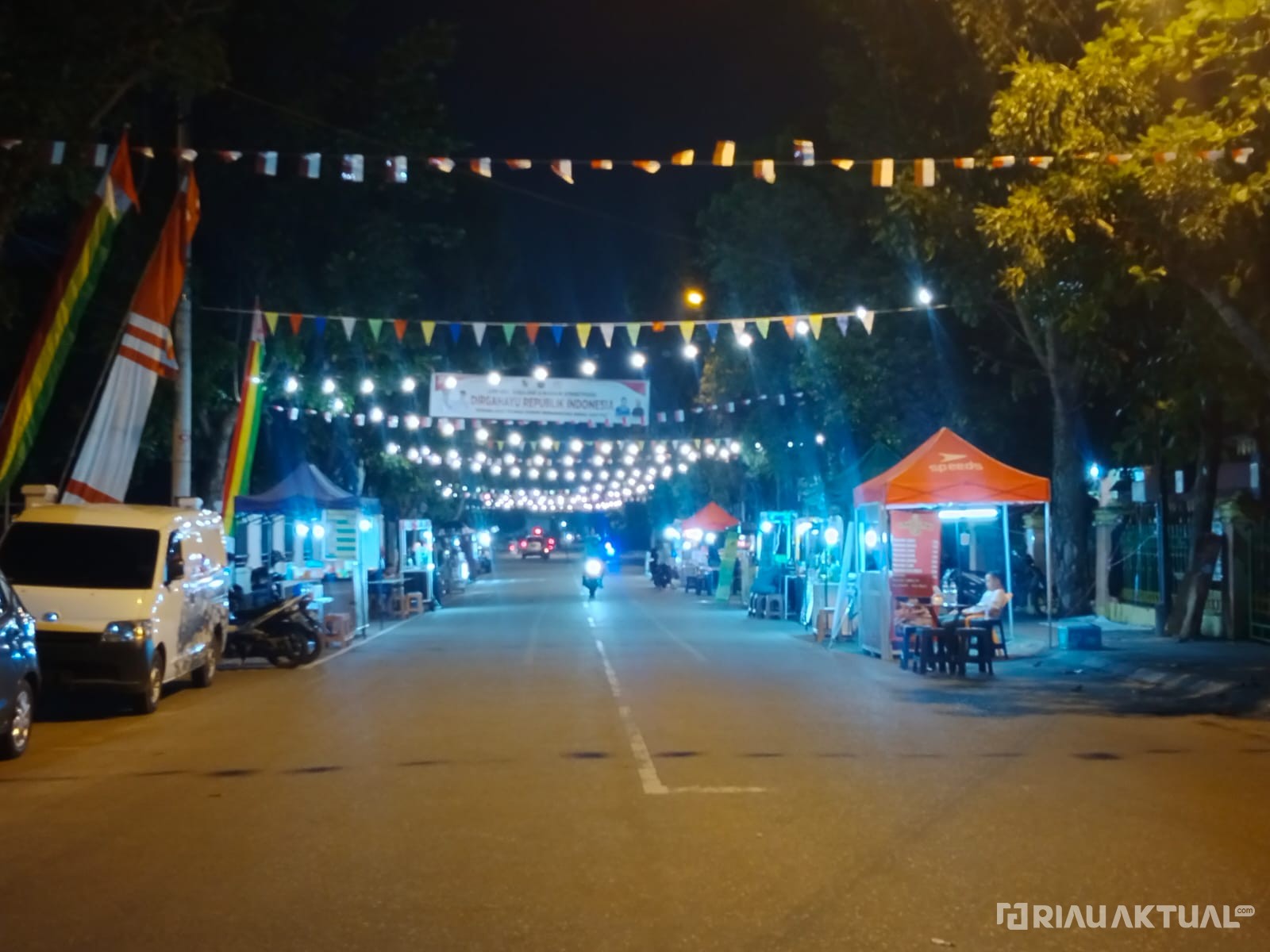 Pemko Pekanbaru Tata Jalan Cut Nyak Dien Sebagai Pusat Kuliner Malam