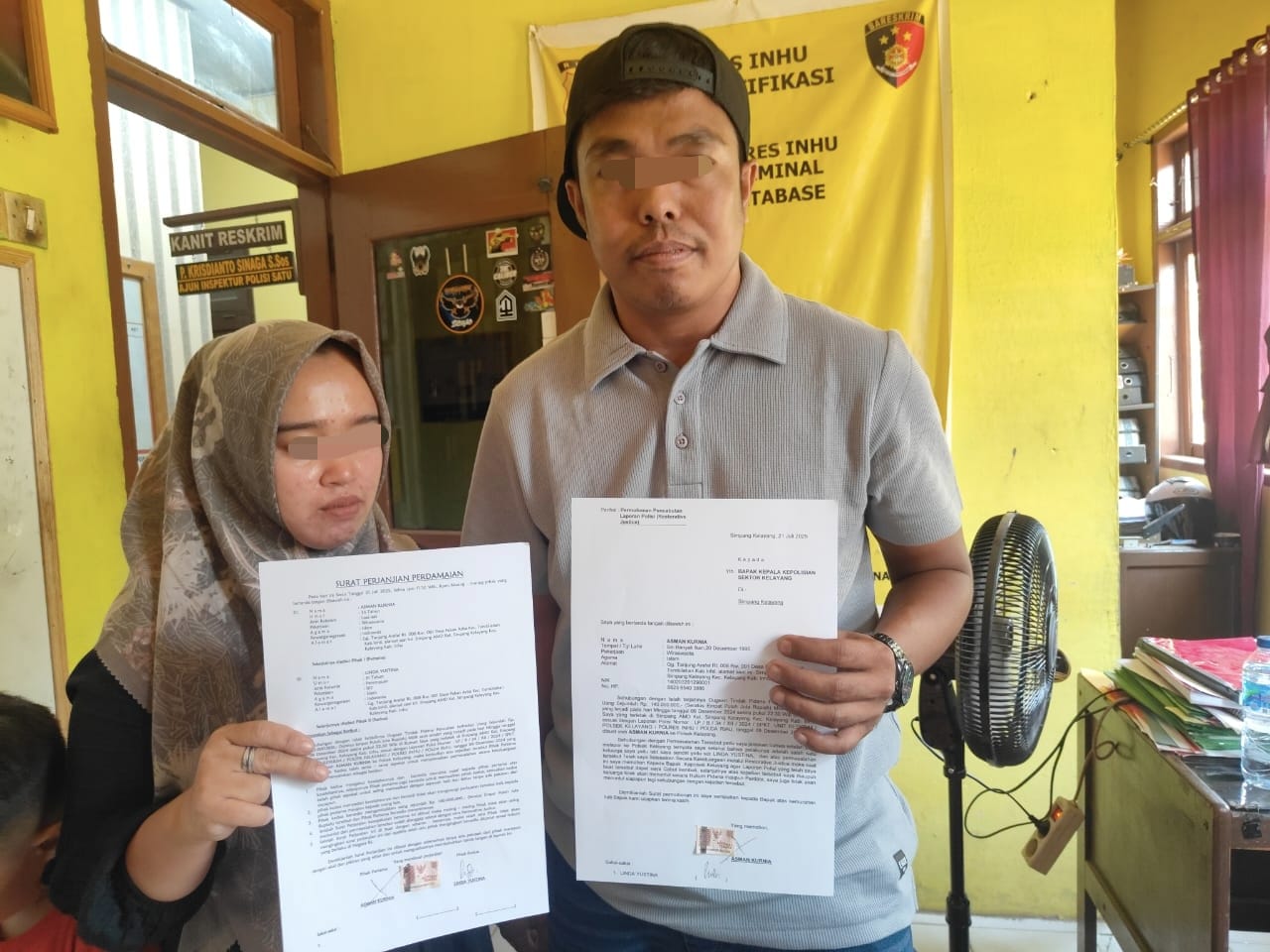 Istri Dituduh Curi Uang oleh Suami, Polisi di Inhu Bantu Mediasi Tanpa Jeruji