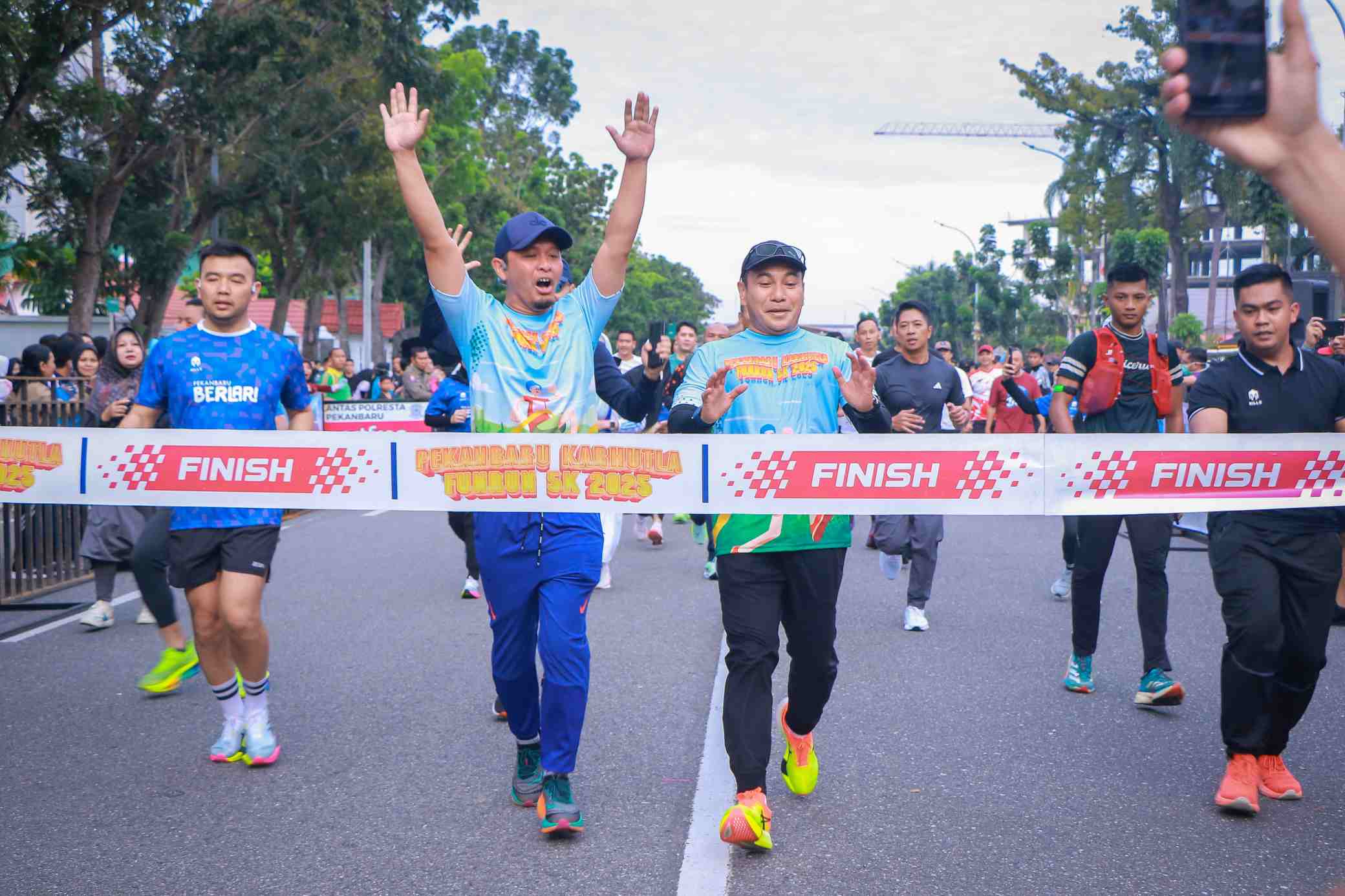 Apresiasi Karhutla Fun Run 2025, Wako Pekanbaru: Budaya Untuk Sehat