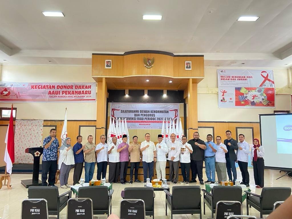PMI Riau Perkuat Sinergi Melalui Silaturahmi Dewan Kehormatan dan Pengurus