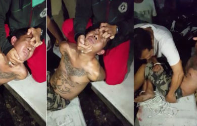 Pria Bertattoo yang Ditangkap Warga di Ponpes Darul Islah Teriak ‘PKI’