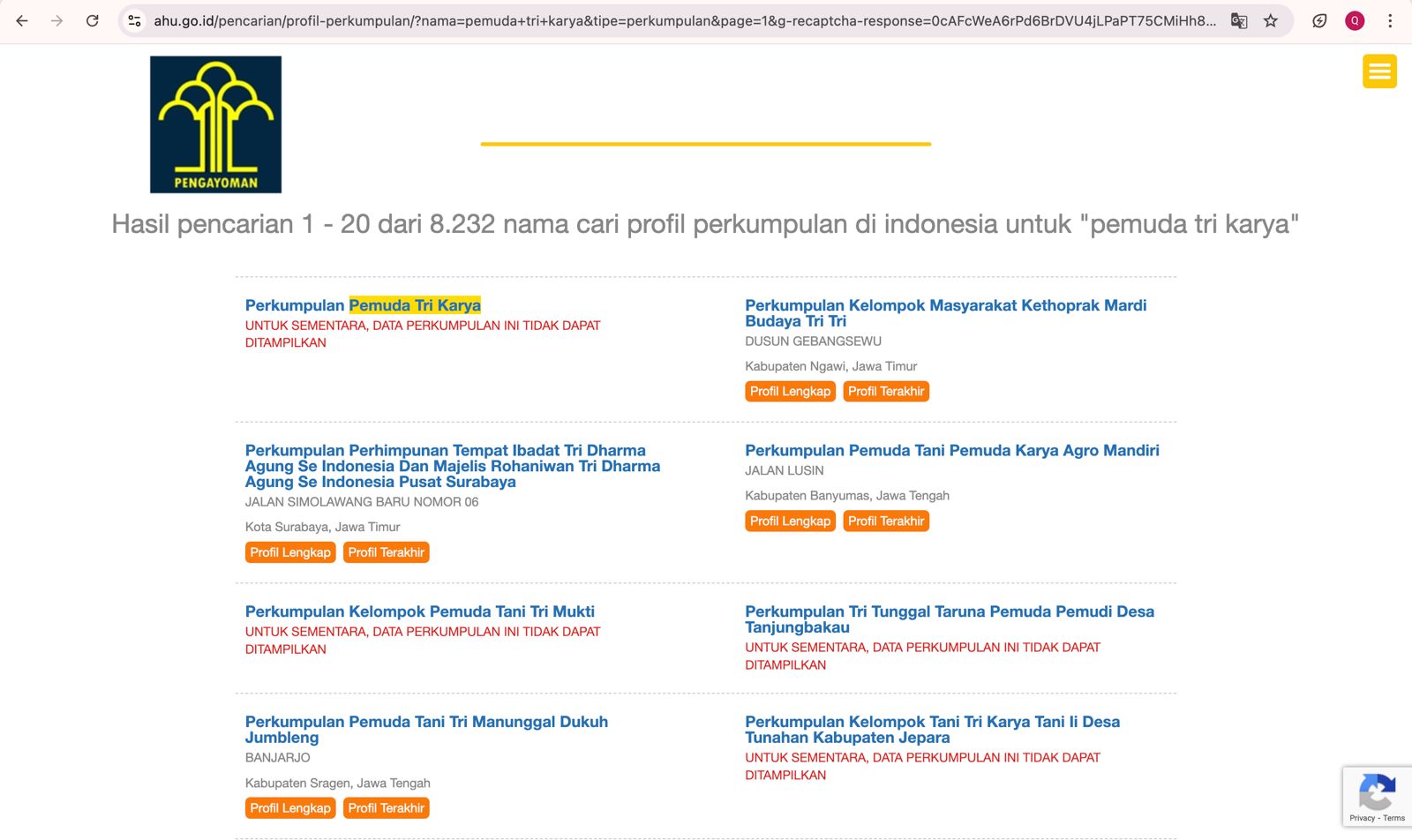 Diduga Melanggar Hukum, LSM Petir Diblokir oleh Dirjen AHU Kemenkumham