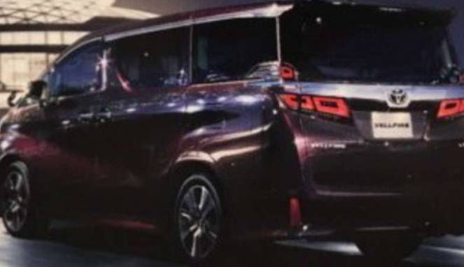 Belum Meluncur, Wajah Toyota Vellfire Terbaru Bocor Duluan