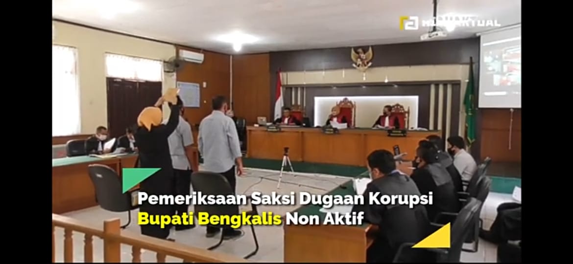 Sidang Amril, Nama Ketua DPRD Riau Eet Disebut Terima Uang Ketok Palu