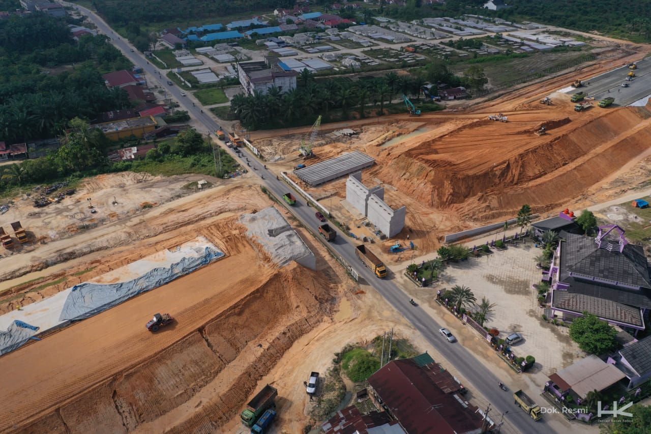 Tol Lingkar Pekanbaru Capai 62 Persen, Jembatan Siak VI Akhirnya Tersambung!