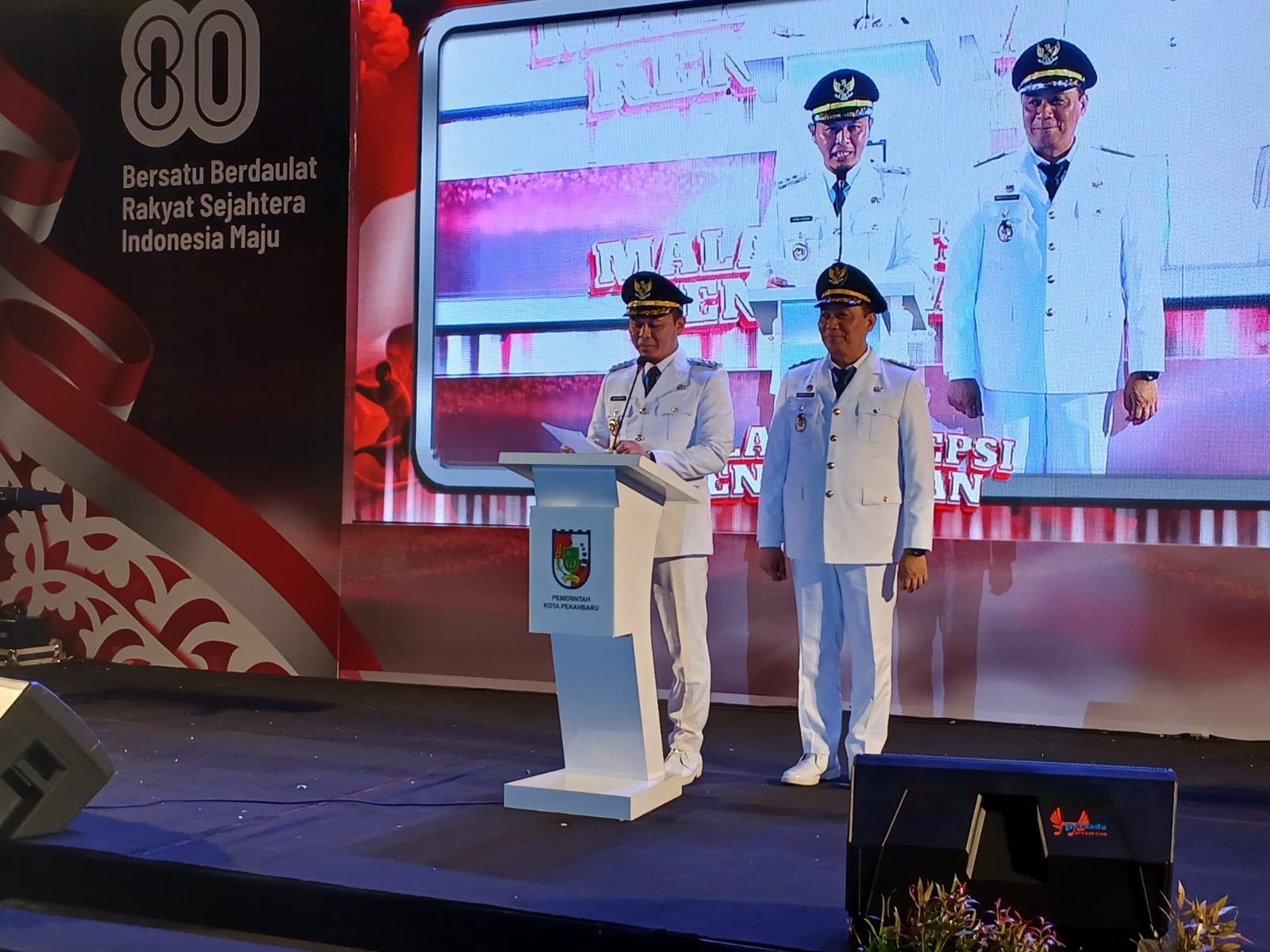 Wujud Syukur Atas Kemerdekaan, Pemko Pekanbaru Gelar Resepsi Kenegaraan di Rumah Tuan Kadi