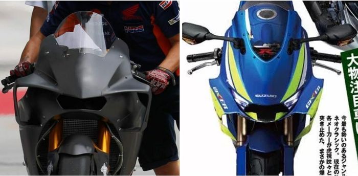 Wuih ! Kayak Motor MotoGP, Benar Seperti Inikah Tampang Suzuki GSX-R250..