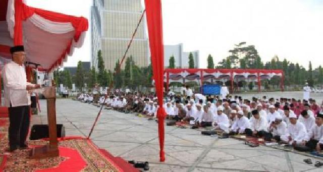 Seribuan Jemaah Ikuti Kegiatan Riau Berzikir