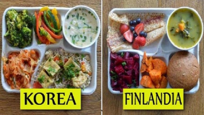 9 Menu Makan Siang Anak Sekolah di Berbagai Negara