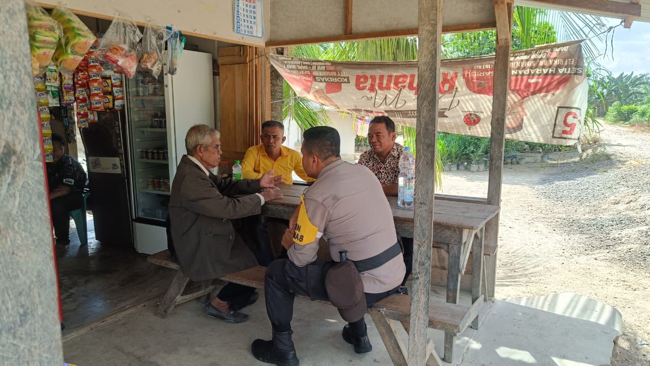 Polsek Bangko Pusako Gelar Kegiatan Cooling System Pilkada Damai untuk Sukseskan Pilkada 2024