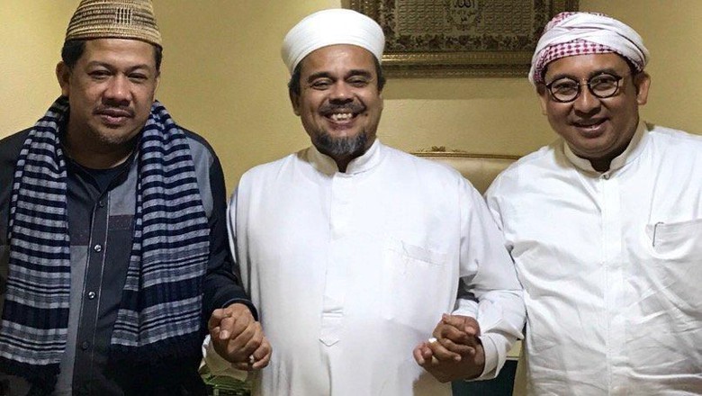 Fadli Zon-Fahri Temui Habib Rizieq di Mekah, Ngobrol Hingga Subuh