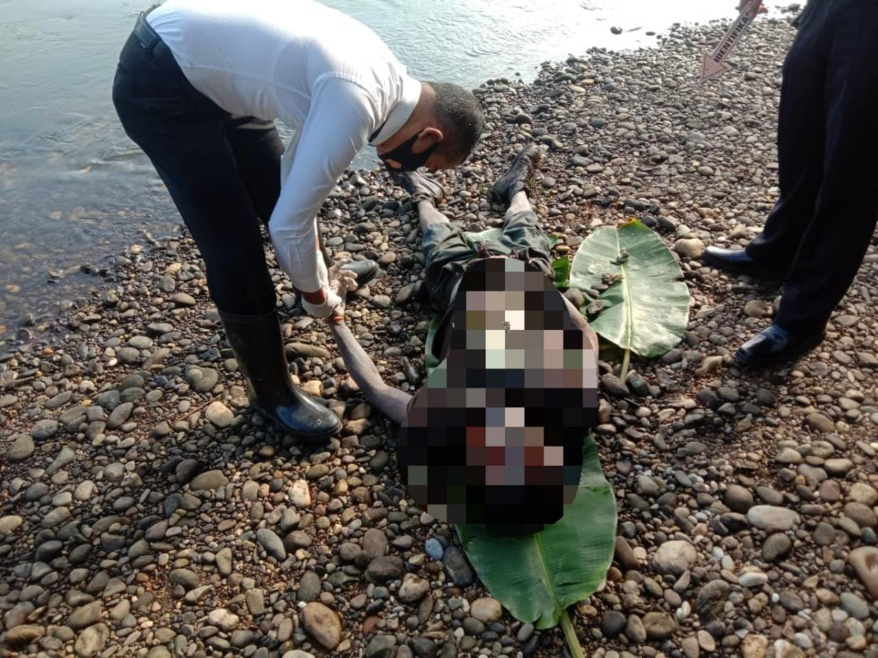 Mayat Mr X Ditemukan Pencari Ikan Mengapung di Sungai Kampar