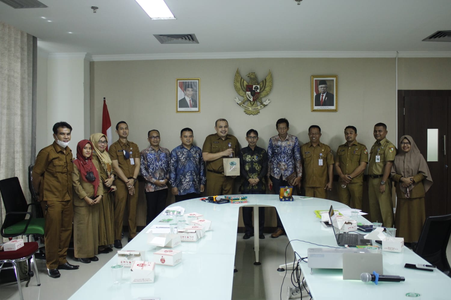 Dinas Ketahanan Pangan dan Perikanan Kabupaten Barito Kuala Sambangi Disketapang Pekanbaru