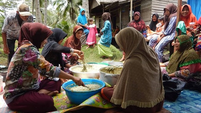 Begini Cara Masyarakat Kelurahan Sapat Parit 18 Basira Inhil, Riau, Peringati Hari Asyura