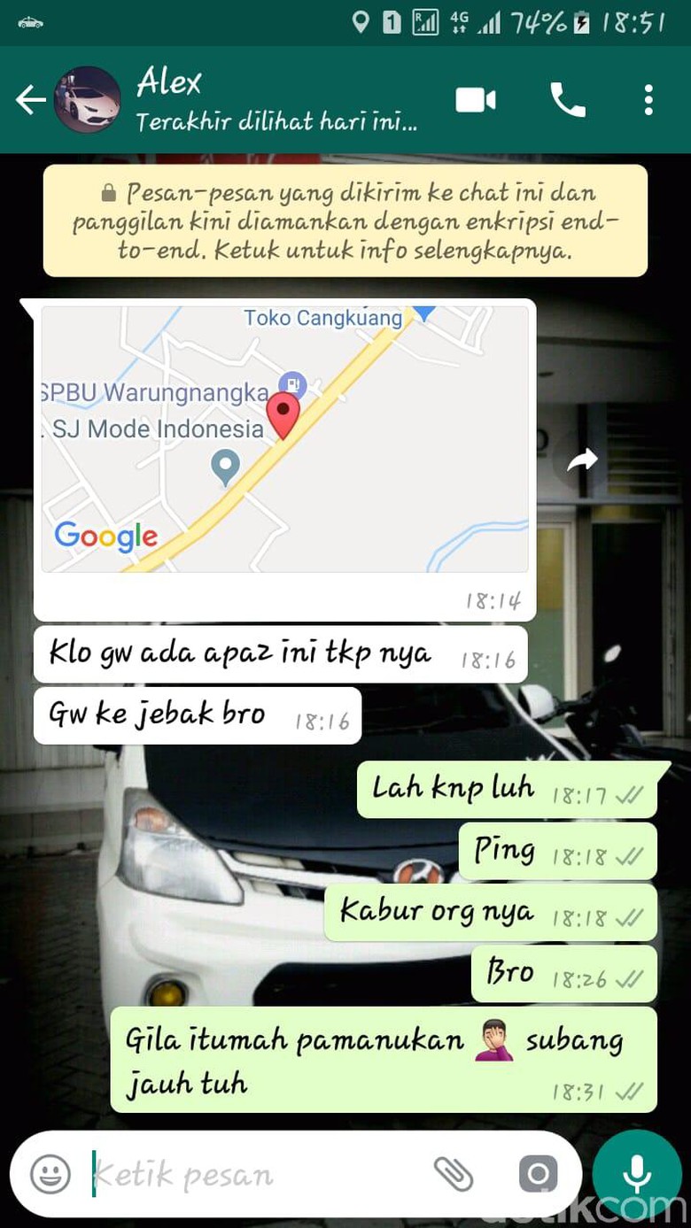 Pesan Misterius Sopir Taksi Online yang Ditemukan Tewas di Sumedang