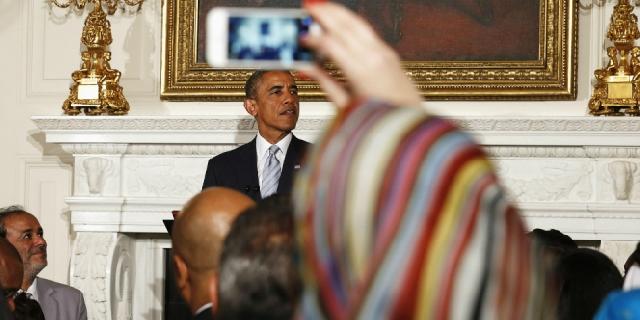 Saat Buka Puasa Bersama di Gedung Putih, Presiden Obama Bahas Serangan Israil ke Gaza