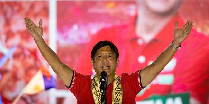 Ini dia Profil Bongbong Marcos, Putra Mantan Diktator yang Jadi Presiden Terpilih Filipina