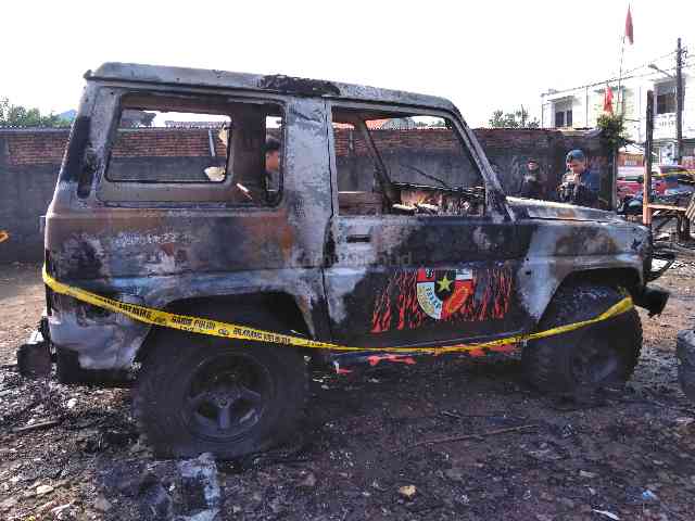 Posko dan Mobil Pemuda Pancasila Dibakar, TNI-AU: Tidak Ada Pergerakan Personel