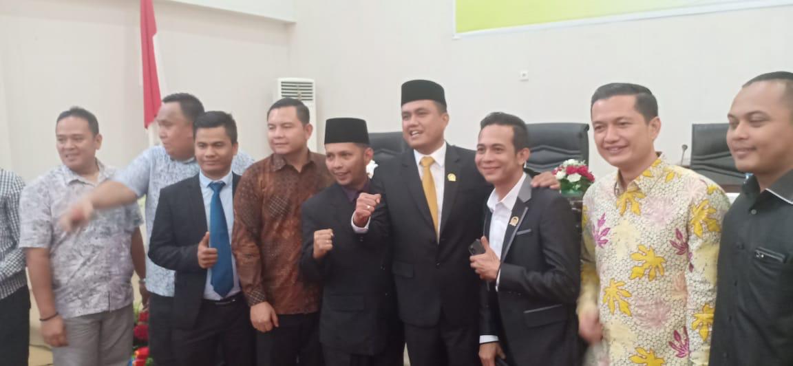 Hadiri Pelantikan Wakil Ketua DPRD Rohul, Ini Harapan Tengku Azwendi
