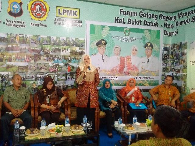 Penilaian Lomba Kelurahan di Bukit Datuk Dimulai