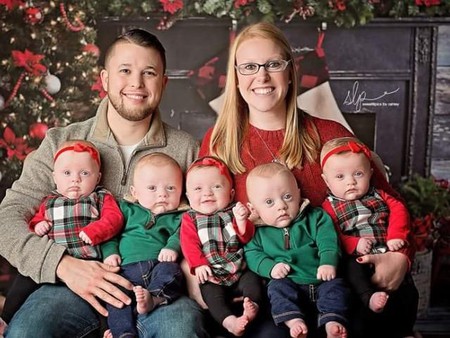 Kisah Bayi Kembar Lima Yang Awalnya Diprediksi Tak Bisa Bertahan Hidup