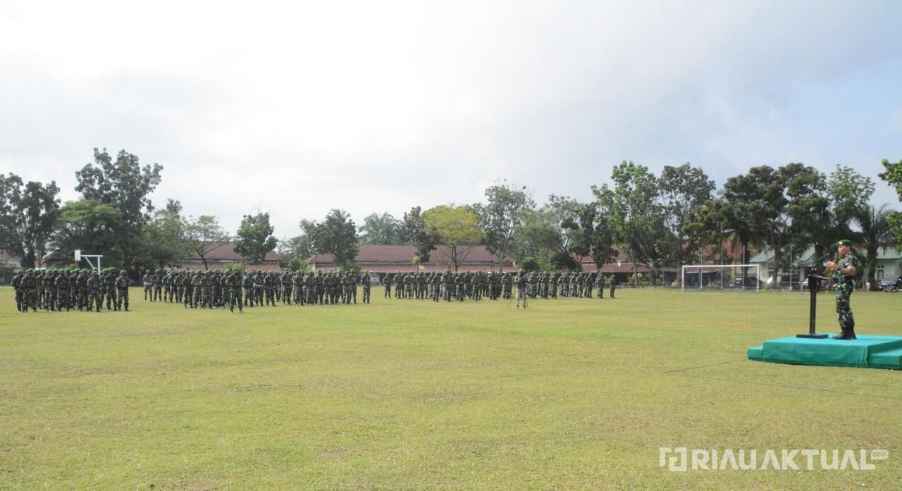 Amankan Demo Mahasiswa Besok, Ribuan TNI di Pekanbaru Disiagakan