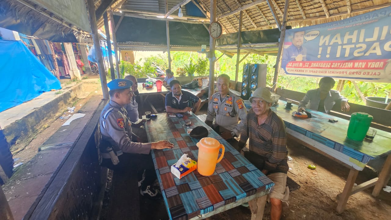 Polsek Bangko Pusako Lakukan Cooling System Antisipasi Unjuk Rasa Terkait Revisi UU Pilkada