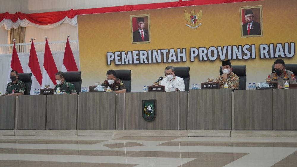Riau Masuk Gelombang Ketiga Pandemi COVID-19, Gubernur: Waspada dan Tingkatkan Prokes