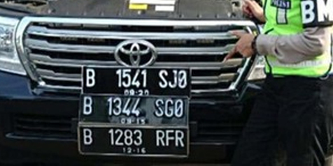 Pelat Nomor Seharga Rp3,9 Miliar, Apa ya Istimewanya ?