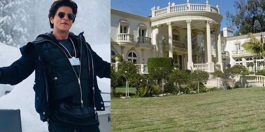 Desian sang Istri, Rumah Shah Rukh Khan Bak Istana Kerajaan Romawi Kuno