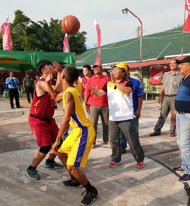 Bangkitkan Prestasi Basket di Meranti, Bupati Buka Liga Remaja 2018