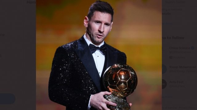 Messi Minta France Football Berikan Ballon d’Or 2020 Kepada Lewandowski