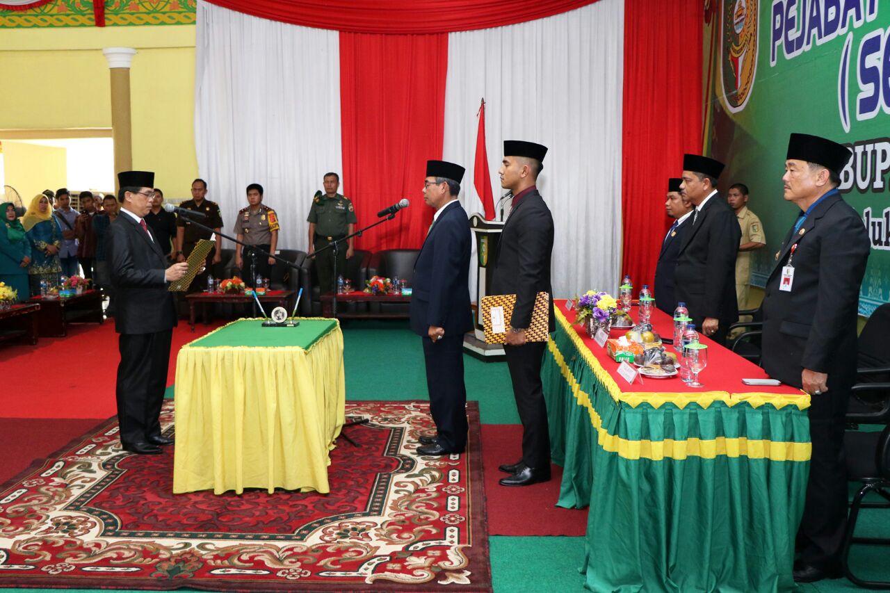Dianto Mampanini Resmi Jabat Sekda Kuansing