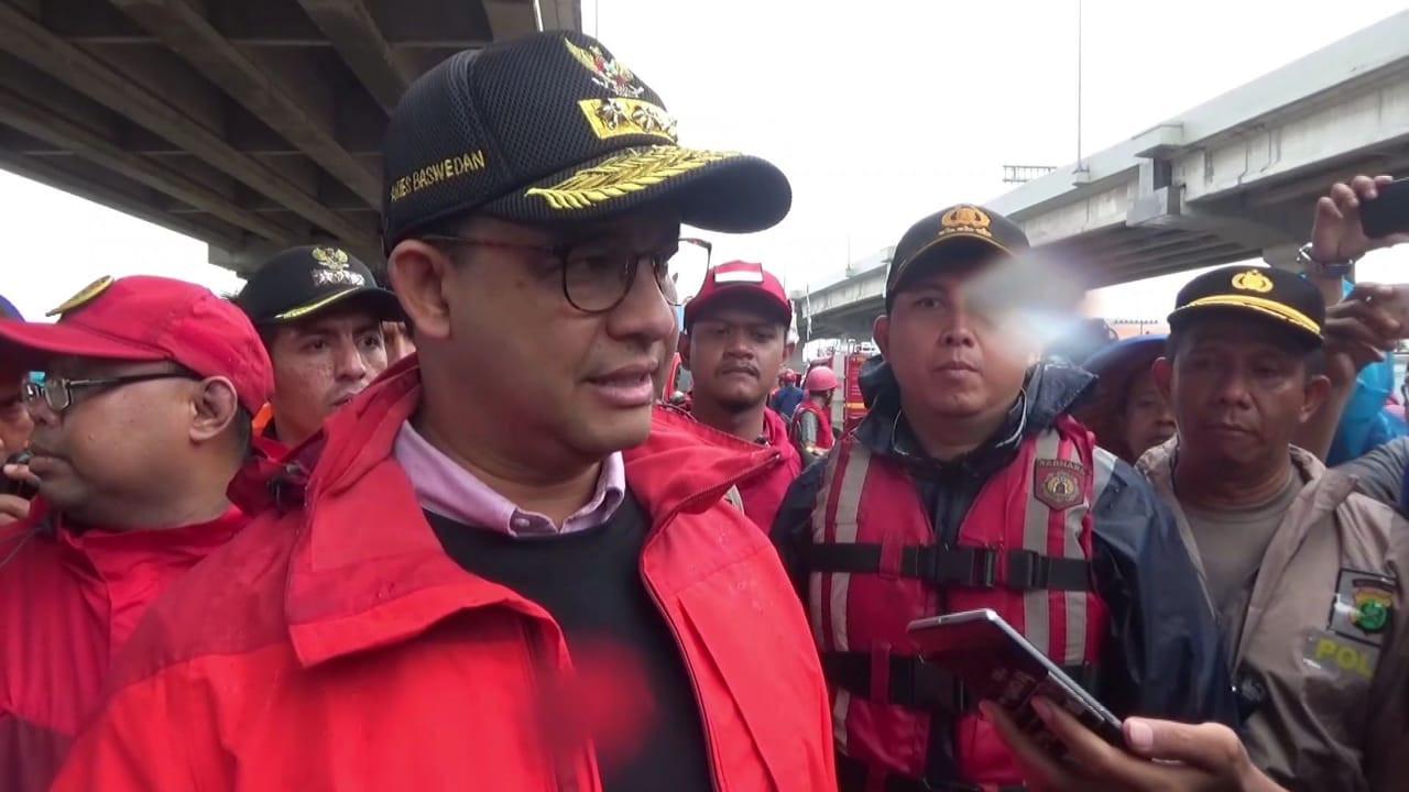 Jakarta Banjir, Anies: Kami Bertanggung Jawab, Semua Kebutuhan Ditanggulangi