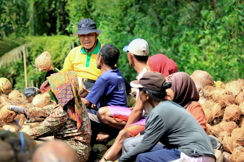 Bupati Wardan Syuting Video Persiapan Penyelenggaraan FKI