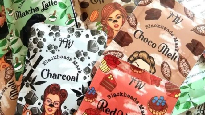 Merek Masker Skincare yang Diproduksi Ilegal di Bekasi