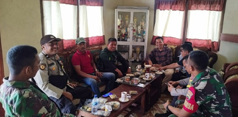 Polsek dan Koramil Pulau Burung Gelar Cooling System Jelang Pilkada 2024