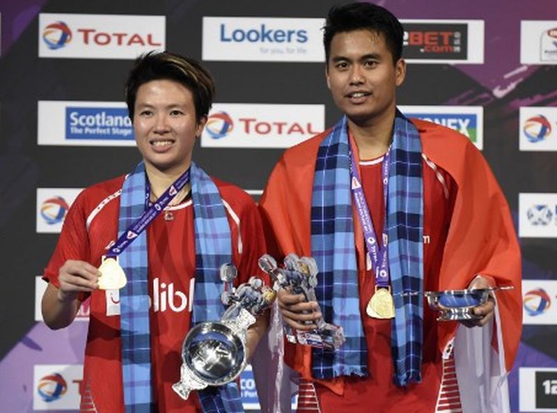 Tumbangkan Ganda Campuran China, Tontowi/Liliyana Jadi Juara Dunia 2017