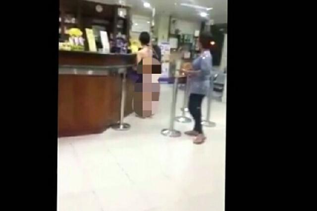 Polisi Tangkap Perempuan Nyaris Bugil yang Videonya Viral