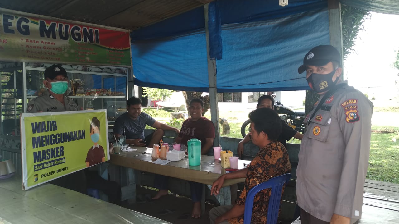 Polsek Bunut Polres Pelalawan Kembali Laksanakan Operasi Yustisi