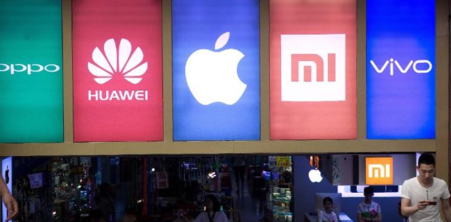 Penjualan Ponsel Pintar Di China Mengalami Penurunan Terbesar