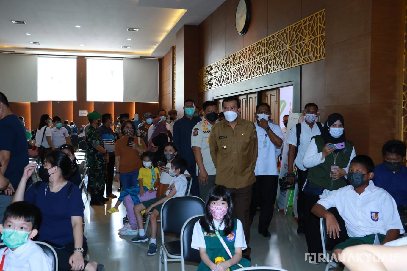 Lebih Dari 18 Ribu Anak di Pekanbaru Telah Suntik Vaksin