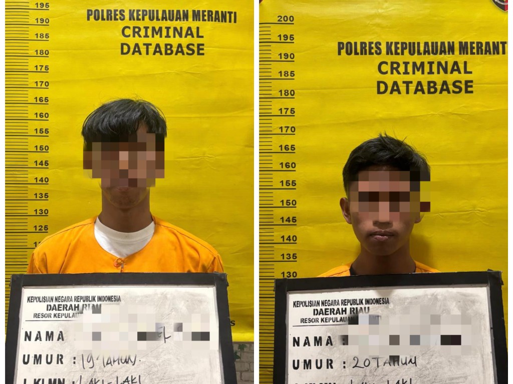 Setubuhi Anak di Bawah Umur, Dua Remaja di Kepulauan Meranti Ditangkap Polisi