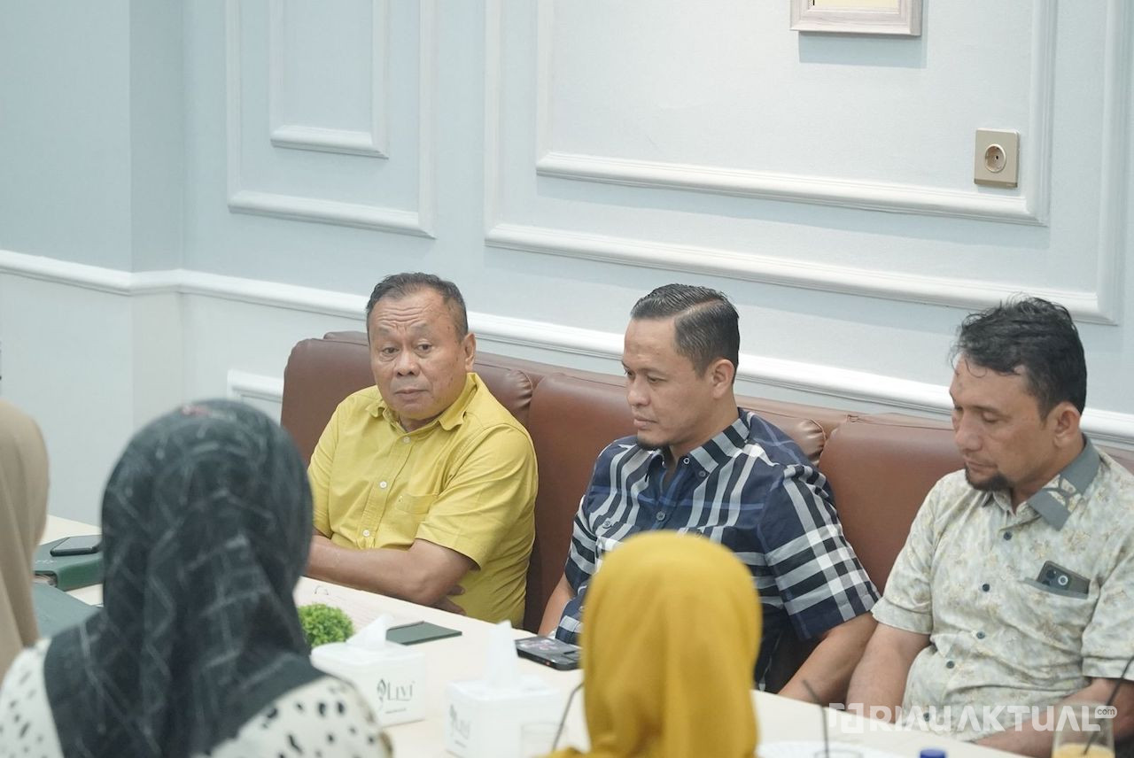 Koalisi Demokrat-PKS Pasangan AMAn Jalin Silaturahmi dengan Partai Golkar Pekanbaru