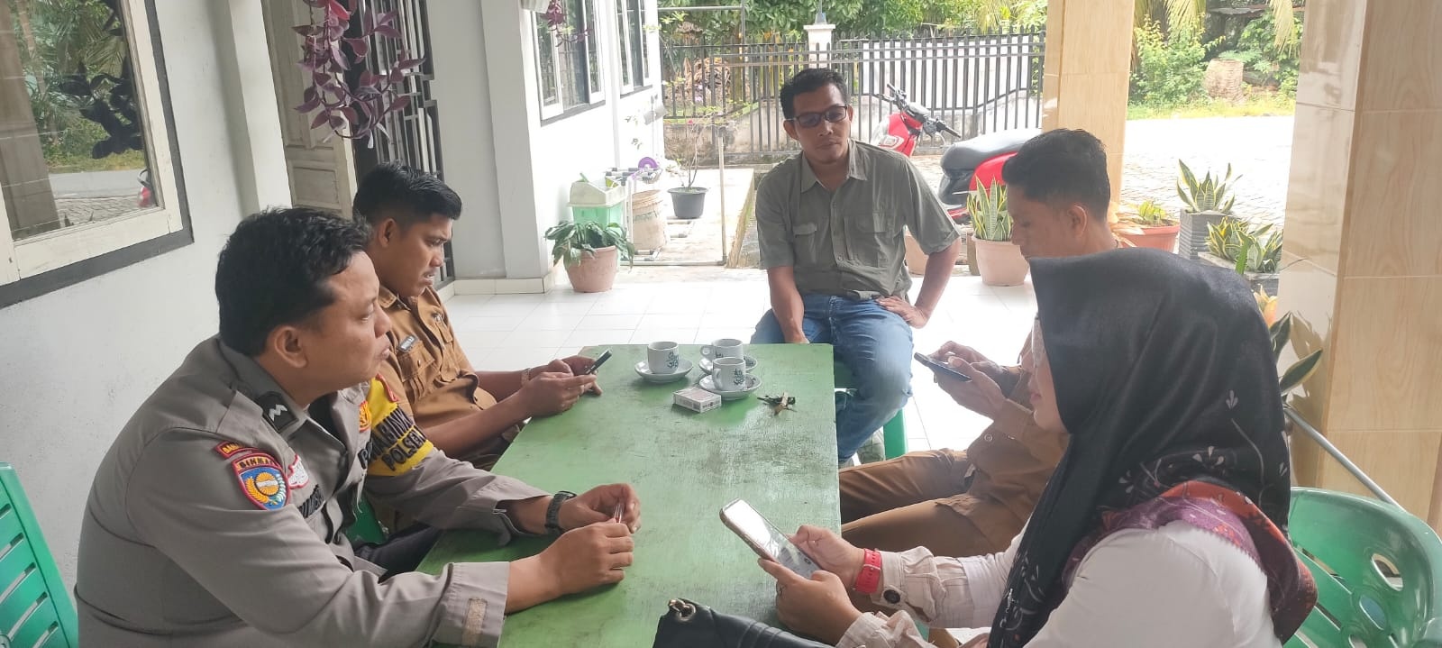 Cooling System Pasca Pilkada 2024, Polsek Tambang Ajak Masyarakat Ciptakan Situasi Aman