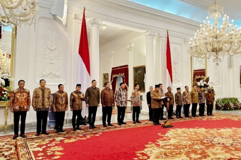 Daftar Lengkap Menteri dan Wakil Menteri Kabinet Merah Putih Periode 2024-2029